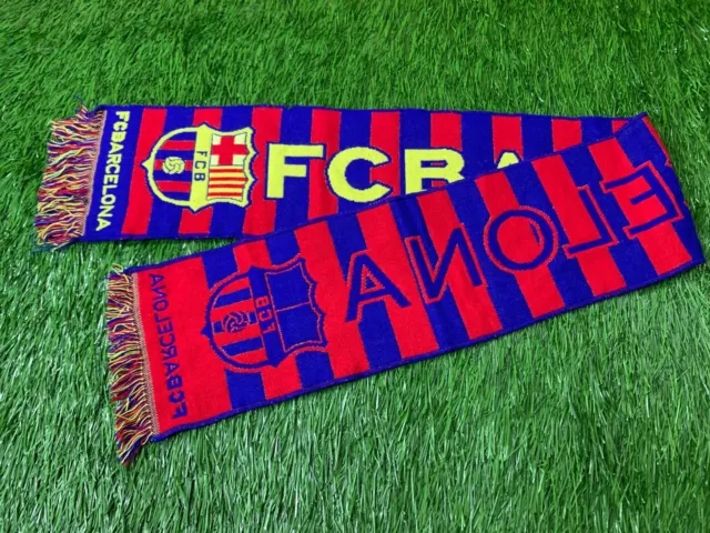 Barcelona Barca 2000-2003 Football Soccer Fan Scarf Official Product One Size