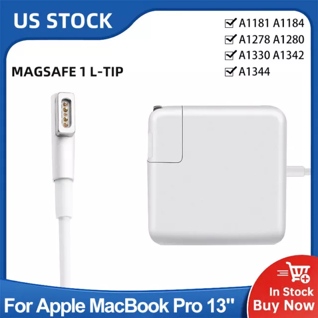 Power Adapter Charger For 60W Macbook Pro 15" 17'' 2009 2010 2011 2012 L-Tip