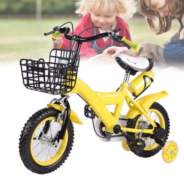 12 Inch Kids Bike Children Girls Boys Bicycle Cycling w/ Removable Stabilisers