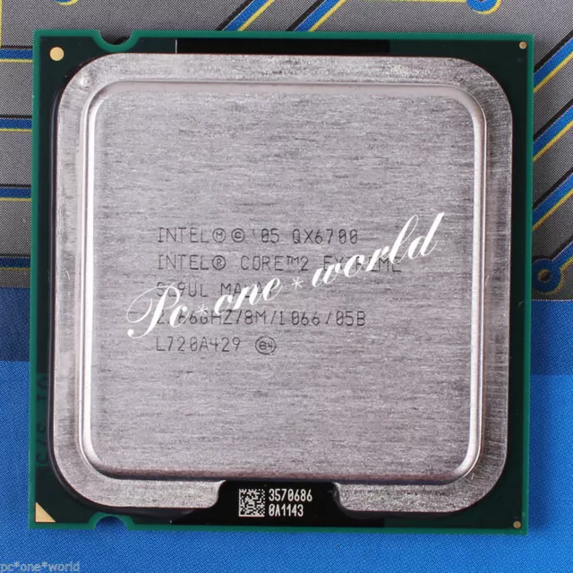 Intel Core 2 Extreme QX6700 QX6800 QX6850 QX9650 LGA 775 Quad-Core Processor CPU