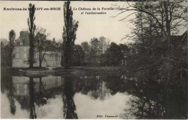 CPA Le Chateau de la Fortelle et l'Embarcadere - Env de Rozoy-en-Brie (1062614)