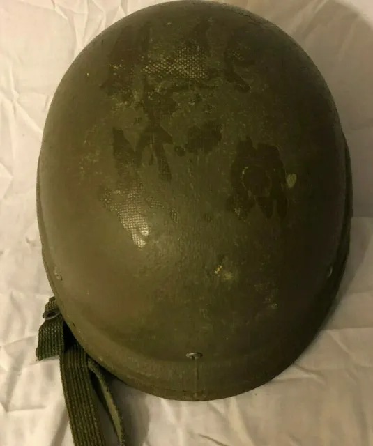 Army Usmc Usaf Airborne Jump Master Mich Od Green Medium Military Combat Helmet