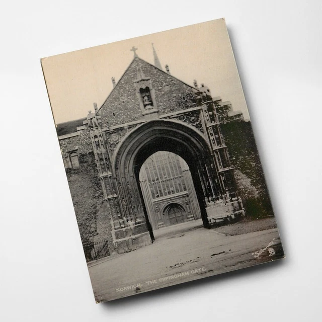 A3 PRINT - Vintage Norfolk - Norwich. The Erpingham Gate