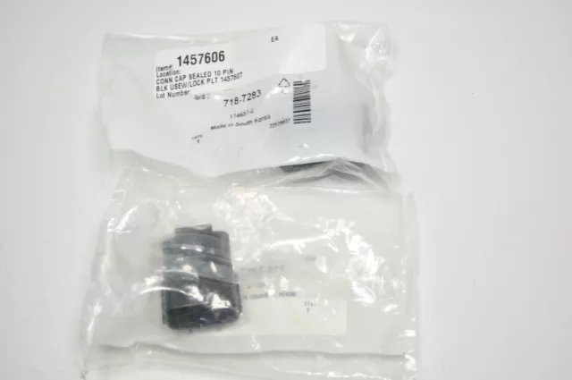 NEW LOT of 2  TE TYCO AMP 174657-2 Connector Housing,Receptacle, 10 Positions