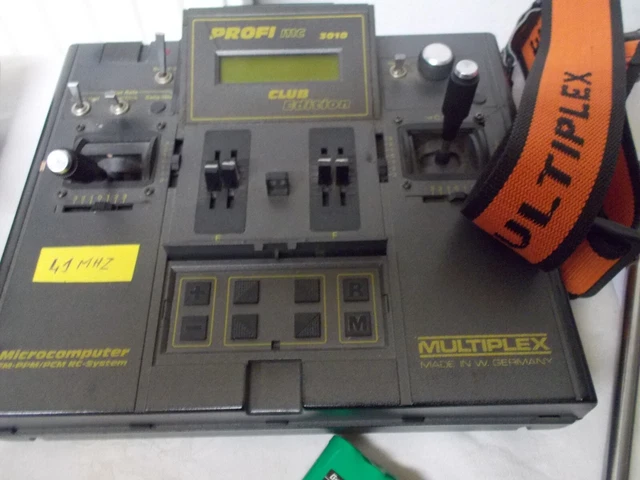 Fernsteuerung Multiplex MC 1020 35 Mhz Robbe Lader 5r 8308 2 Akkus 5 Empfänger e