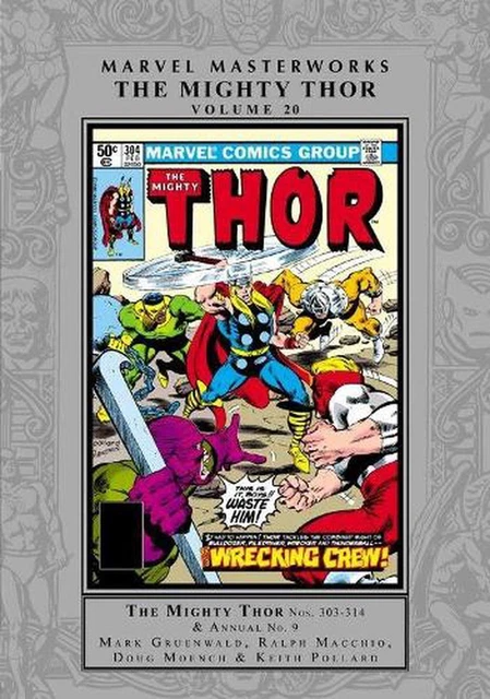 Marvel Masterworks: The Mighty Thor Vol. 20 by Mark Gruenwald (English) Hardcove