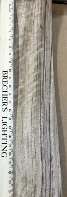 Paldao wood veneer 5.5" x 26" with no backing raw veneer 1/42" AAA grade