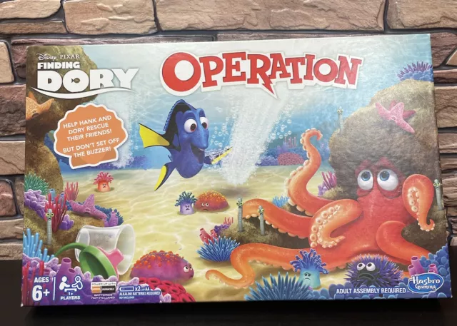 Children’s fun Disney Pixar “Finding Dory Operation” game, Hasbro