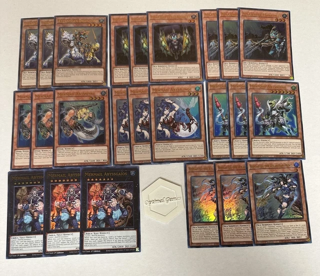 ATLANTEAN / MERMAIL Deck Core 9 Cards RA03-EN006 EN007 EN13 Yu-Gi-Oh 1st Ed  3.21 - PicClick UK