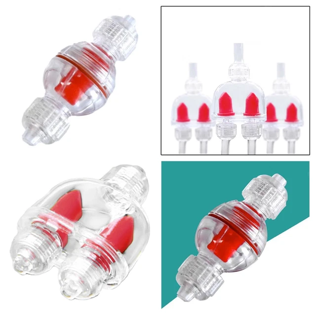 VGEBY Clapet anti-retour pour aquarium Valve Anti-Retour CO2 Anti VGEBY Clapet anti-retour pour aquarium Valve Anti-Retour CO2 Anti