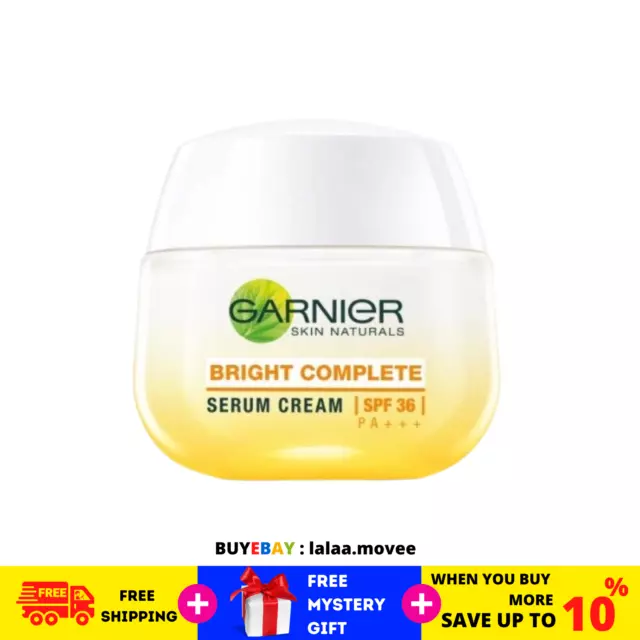 Garnier Skin Naturals Bright Sérum Crema Completo SPF 30 PA+++ 50 ml