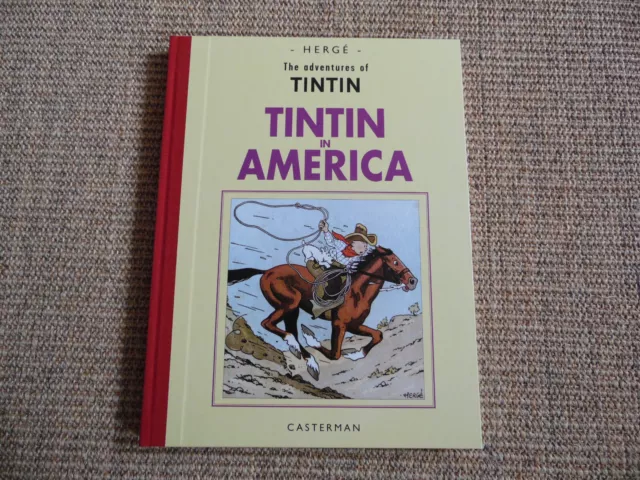 Hergé: Tintin in America (SW: tim&struppi casterman comic graphic novel haddock)