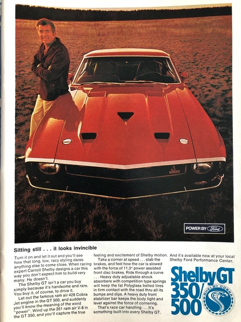 Chemise De Camp Mustang David Carey Inc. Shelby 350/500 GT - XL - Occasion