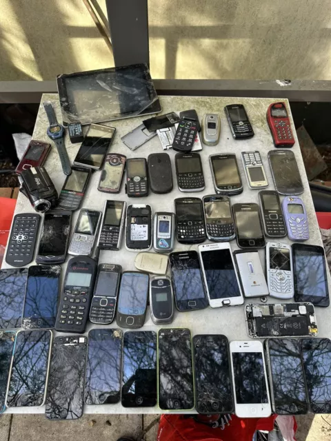 old phones job lot