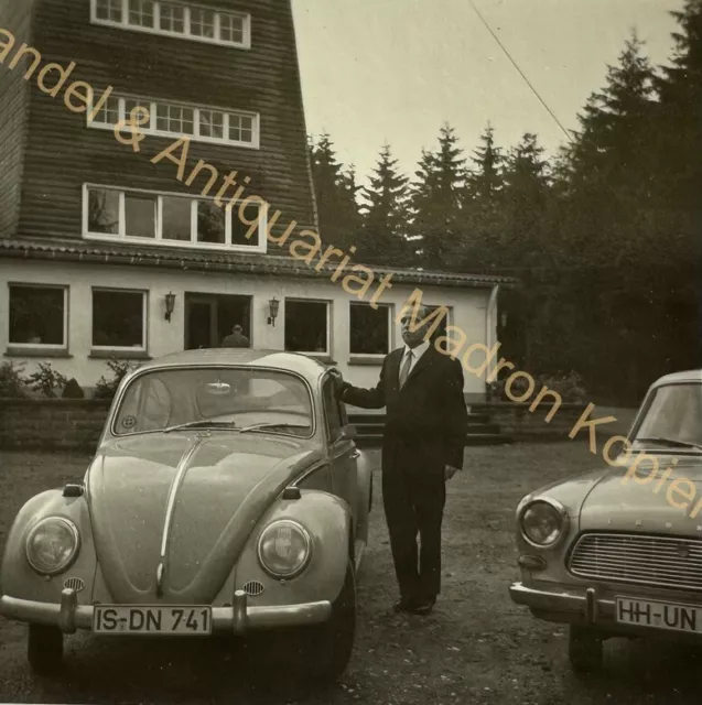 orig. Foto Auto Automobil Oldtimer um 1955
