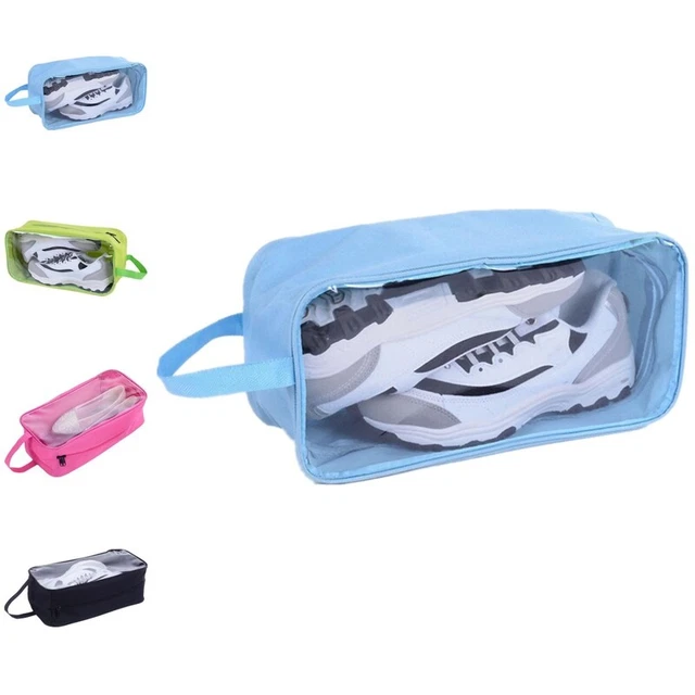 Borsa per riporto scarpe scarpa visibile per riporre scarpe pulite contenitore per riporre scarpe