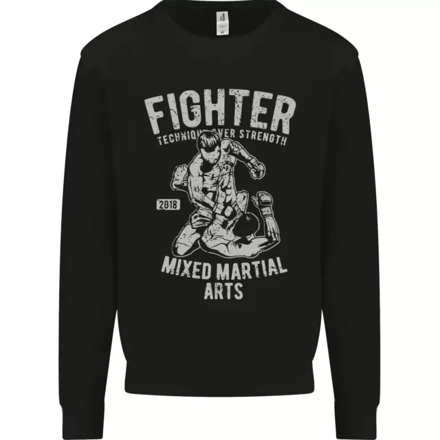 MMA Fighter MMA Mixed Martial Arts Gym Mens Sweatshirt Jumper