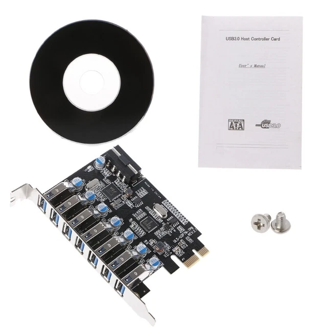 Pci-e to 15-Pin   Pcie Card Adapter to 15pin USB 3.0/15pin Expansion Card