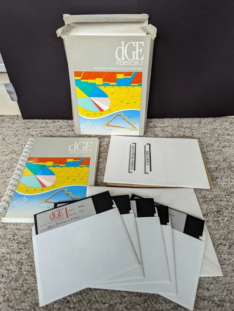 BITS DGE GRAPHICS Standard For Database Languages 5.25 Floppy Vintage ...