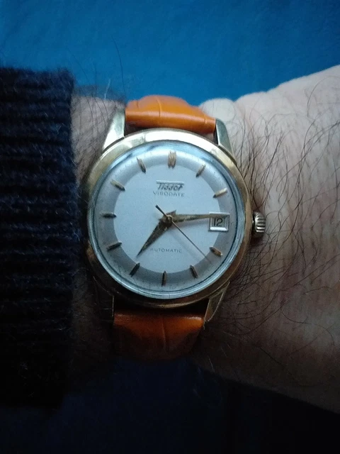 Montre TISSOT Seastar Automatique Vintage 1971 Pour Homme - Argentée, Bon état, Mouvement Mécanique Suisse