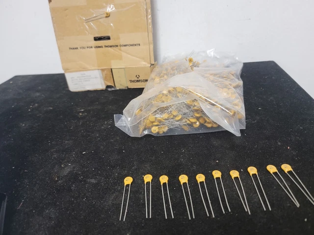 (10) 30V 10% Zno Zinc Oxide Varistor Vdr Variable Resistors Ø8.0 3/16x0 1/8in