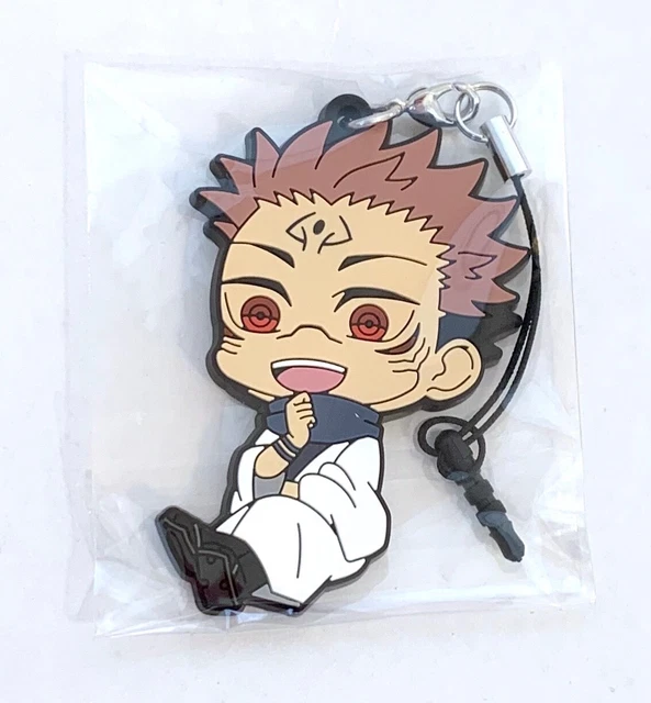 RYOMEN SUKUNA PETANKO Rubber Strap Charm Jujutsu Kaisen Japan keychain