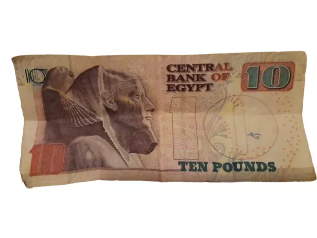 Banknote, Egypt, 10 Pounds,