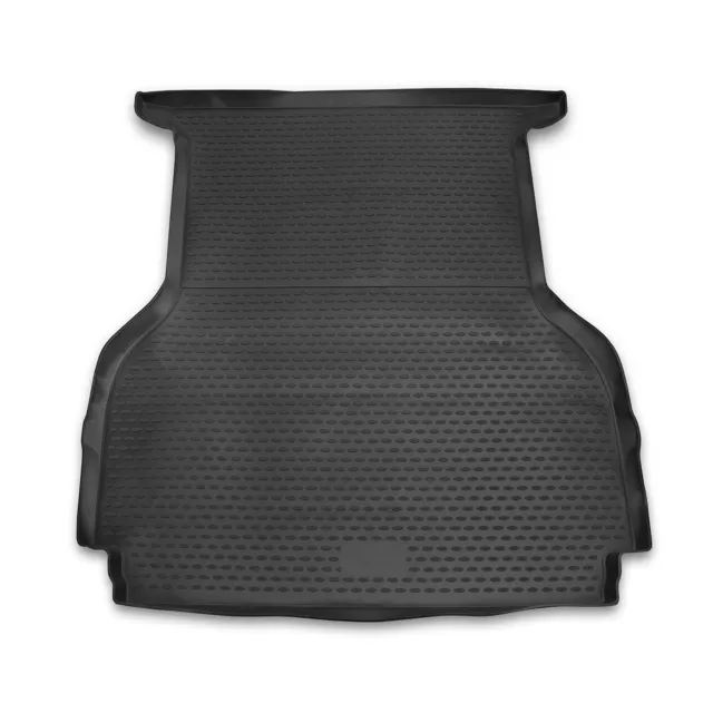 Kofferraummatte Kofferraumwanne für Ford Ranger 2011-2024 Gummi TPE Schwarz