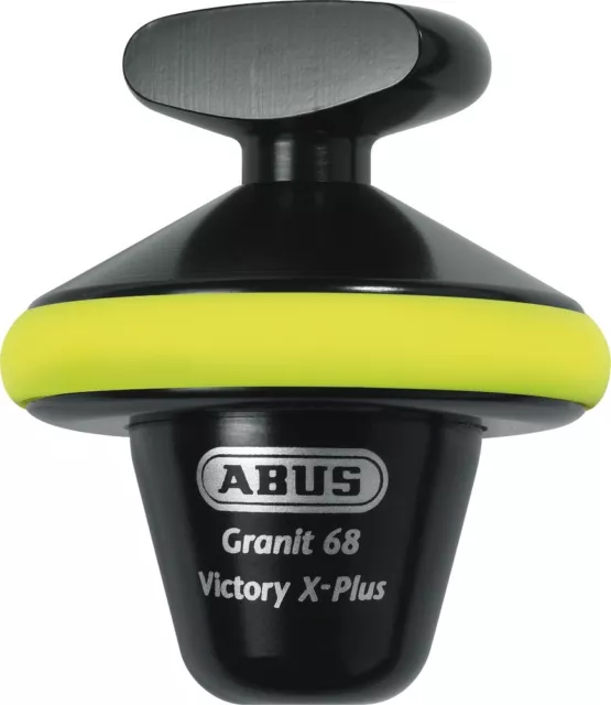 ABUS Fahrradschloss  GRANIT? Victory XPlus 68 yellow halb Bremsscheibenschloss