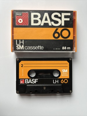 BASF SM 120 LH Super Unused Cassette Blank Tape /5588 