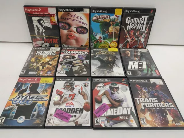 PLAYSTATION 2 VIDEO GAME ASSORTMENT