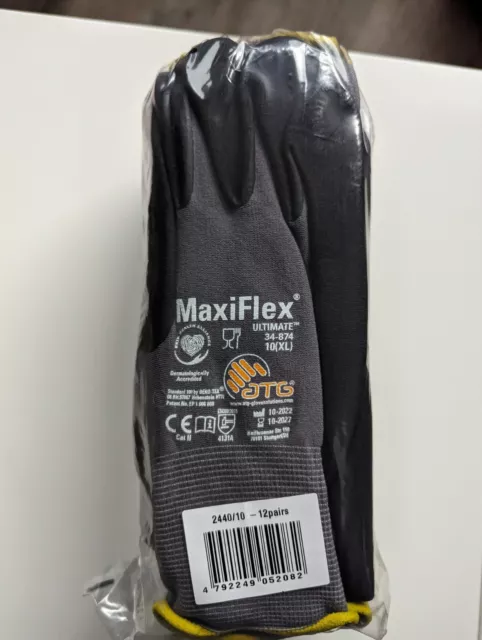 MaxiFlex Ultimate Montagehandschuhe ATG Arbeitshandschuhe XL | 12 Paar