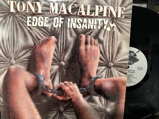 Discos de metralla Tony MacAlpine - Edge Of Insanity 1985 - SH 1021 en muy buen estado+/en muy buen estado+