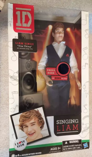 1D SINGING Liam  "ONE THING" I LOVE LIAM CONCERT COLLECTION 1 DIRECTION NIB