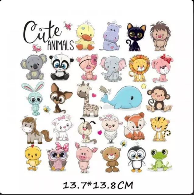 Small Animals Transparent Silicone Rubber Stamp And Metal Die Sheet Cling