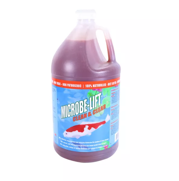 Microbe-Lift CLEAN & CLEAR 4 Liter Hochleistungs-Bakterien Filter Koi Teichklar