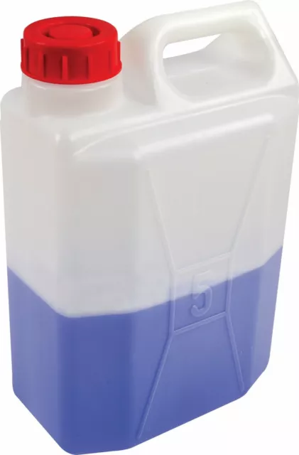 5 Litre Rigide Plastique Eau Porte Jerrycan Conteneur pour Camping Caravaning