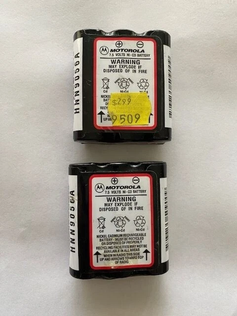 2x  MOTOROLA  HNN9056A BATTERY FOR  MOTOROLA SPIRIT    SP10 P10 SP50  NEW