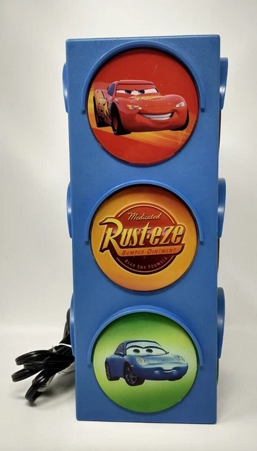 Rust Eze Lighp DISNEY PIXAR CARS Stop Light Traffic Lamp Lightning McQueen Mater Rust ...