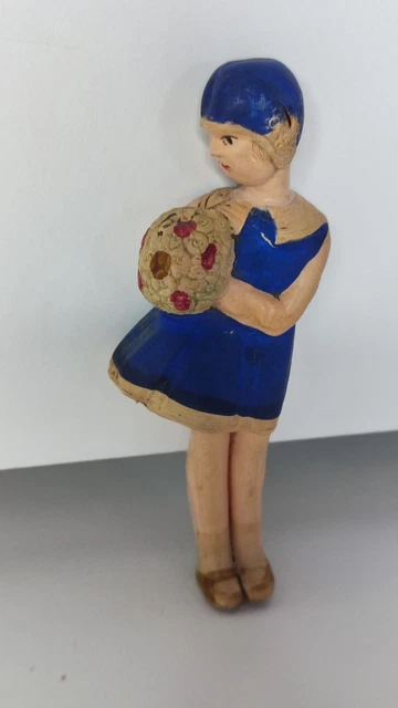 Unique Art - Jouet à remonter en étain Gertie l'oie au