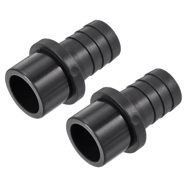 PVC Tuyau Raccord 20mm Barbelé x 25mm OD Tube Adaptateur Tuyau Connecteur Kit 2