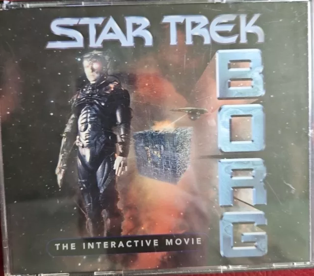 Star Trek Borg Der interaktive Film PC CD ROM Virgin interaktive Unterhaltung