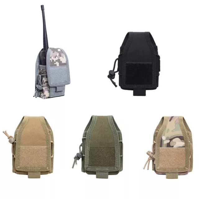 Tactical Molle Radio Walkie Talkie Holder Bag Magazine Pouch Pocket Bag Outdoor