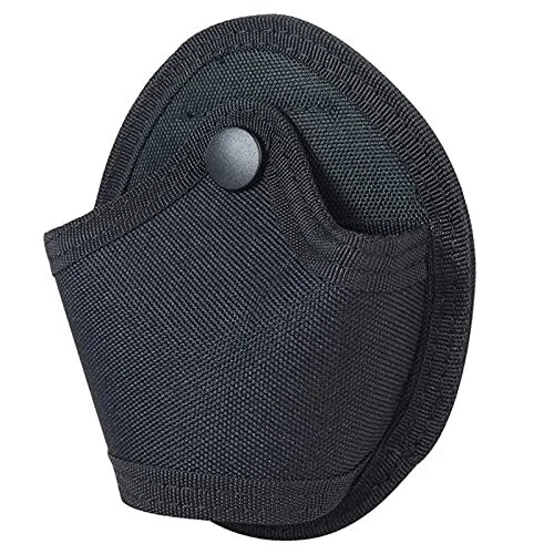 Law Enforcement Handcuff Holster - Black Nylon Pouch