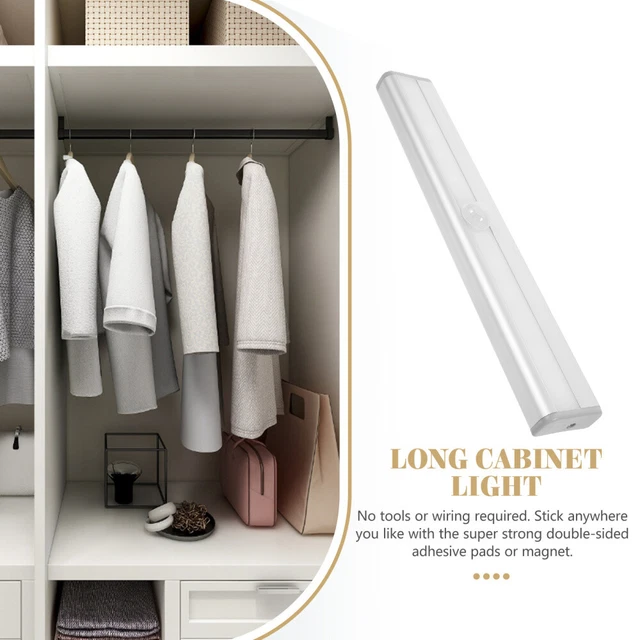 TOUCH PUSH CLOSET Night Light Battery Operated Hallway Lights £8.49