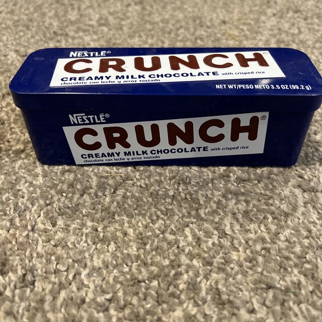 Vintage Nestle Crunch Collector's Tin Empty