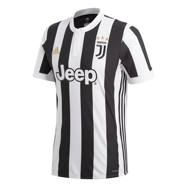 ADIDAS BAMBINI JUVENTUS Torino Homejersey Maglia Home Bianco Nero