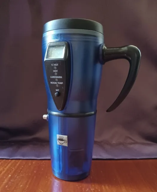Smart Mug 16 Oz For Car Digital Display, Programmable- Keeps Hot or Cold