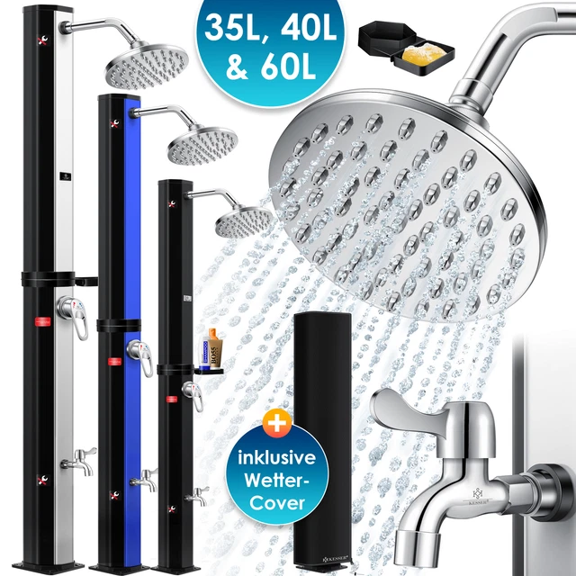 KESSER® SOLARDUSCHE 4060L Gartendusche Pooldusche Camping Solar Dusche