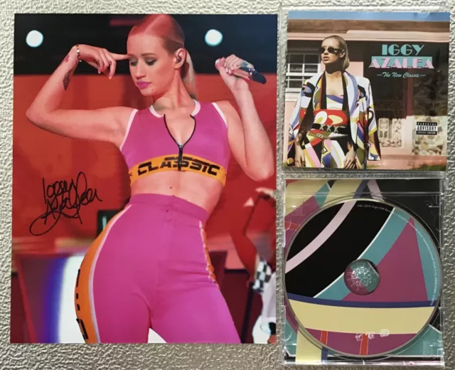 Iggy Azalea,The New Classic,2014 Album,Cd,Plus Genuine Hand Signed Photo,C.o.a